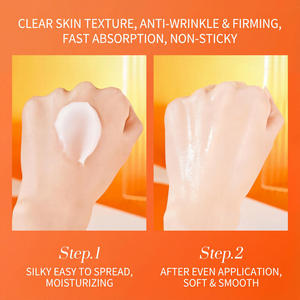 Creme Noturno Hidratante Anti-Idade e Clareador com Astaxantina, Glicerina e Água, Creme Facial de Marca Própria - Product Image 6