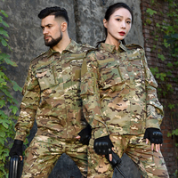 Uniformes tactiques pour hommes, toutes saisons, activités de plein air, 728, respirants, tissés, anti-déchirures, camouflage, uniformes civils