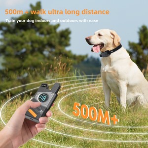 2025年新型クロスボーダー犬用リモコン訓練首輪スマートIP67防水充電式長距離電気ショック - Product Image 6