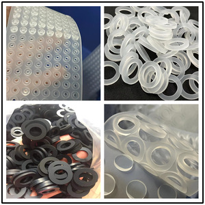 แผ่นซิลิโคนใสไร้โครงป้องกันการเจริญเติบโต แผ่นรองจุกหูแบบจานบิน ป้องกันการเจริญเติบโตของรูหู - Product Image 5