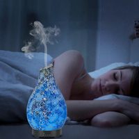 Diffuseur de parfum et huile essentielle de Table, mosaïque lumineuse Led, d'atmosphère romantique, verre, purificateur de parfum, Portable, Mini