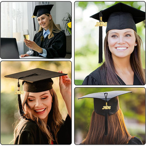 Llavero con borlas <span class=keywords><strong>para</strong></span> toga <span class=keywords><strong>de</strong></span> graduación 2026, dije dorado del año, accesorios <span class=keywords><strong>para</strong></span> ceremonias académicas <span class=keywords><strong>de</strong></span> graduación universitaria y doctorada - Product Image 4