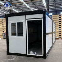 Conteneur en acier pliable modulaire préfabriqué de 20 pieds de haute qualité, portable et extensible, installation rapide pour entrepôt moderne