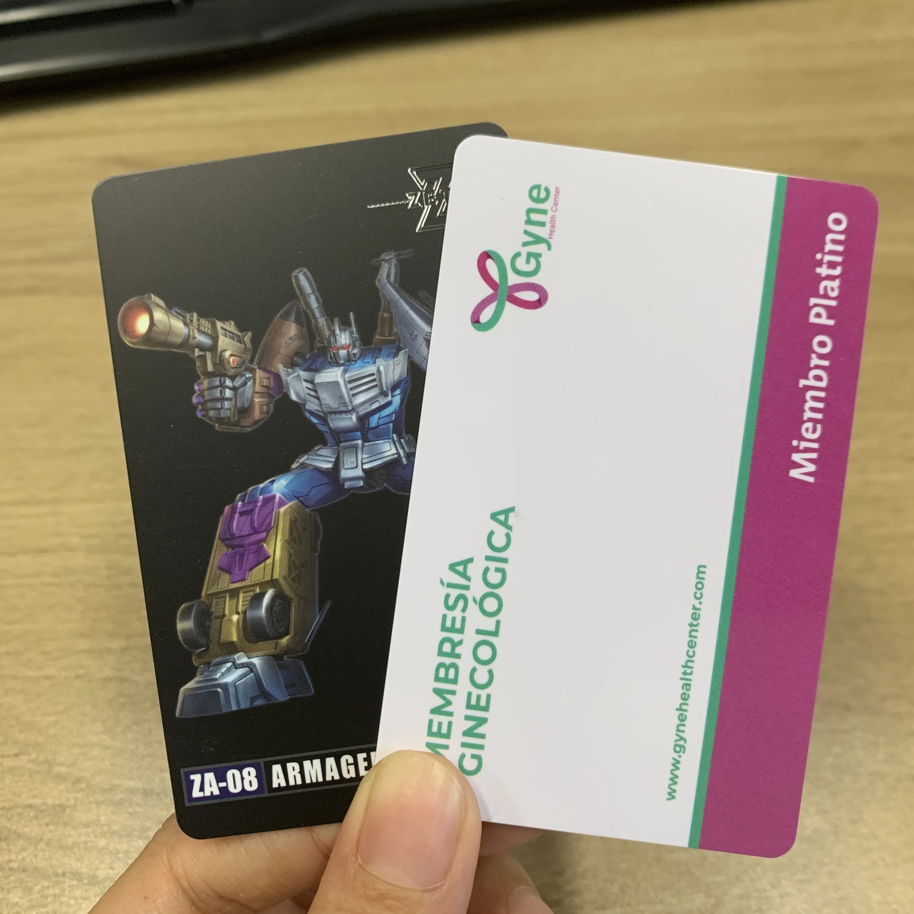 Nieuw Binnen Debet Papier Id Card Afdrukken