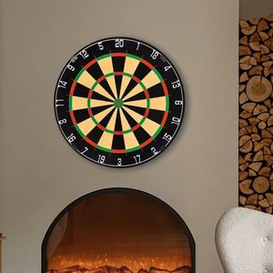 Elegante y Confiable Juego de Dardos con Punta de Acero, Diana de Dardos con Cerdas, para Entretenimiento - Product Image 1