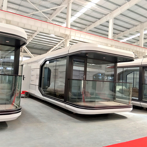 Nhà Sản Xuất Nhà Ngủ Pod Không Gian Hiện Đại Đôi Di Động Khu Nghỉ Mát cắm trại Không Gian Viên Nang Nhà - Product Image 1