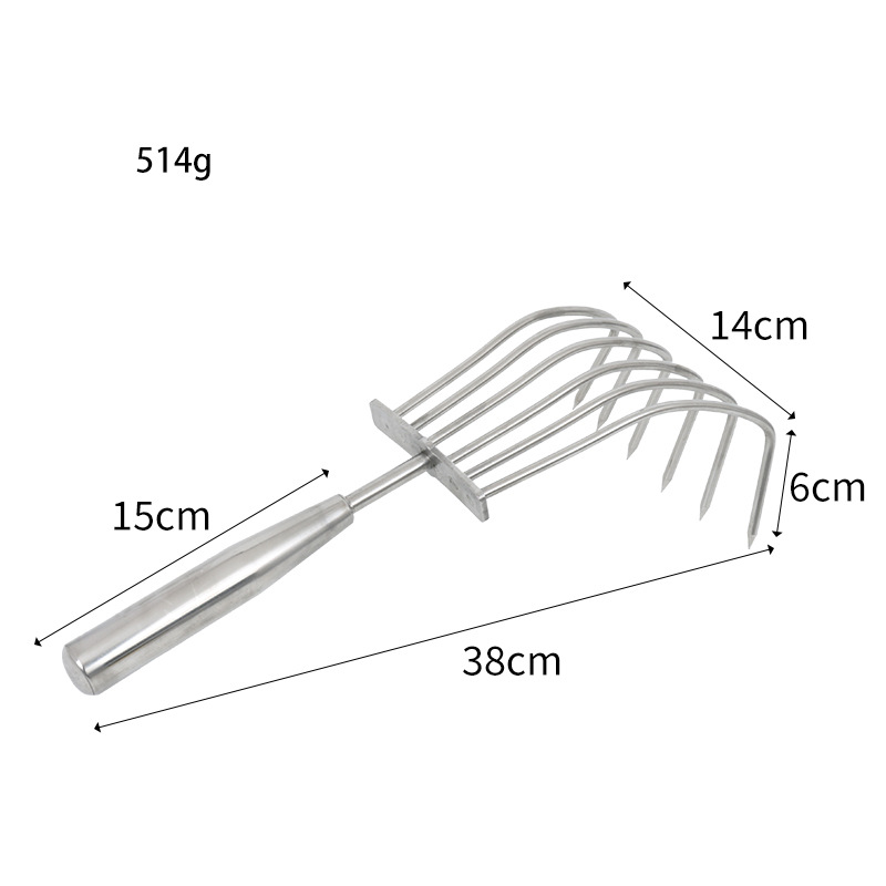 Manche en acier inoxydable [grande taille]