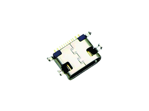 Conector USB Tipo C PCB Hembra de Cuatro Patas Empotrado en Placa, Acero Inoxidable 1.6, Protección Contra Fugas de Cobre, 16P 3A 600V - Product Image 2