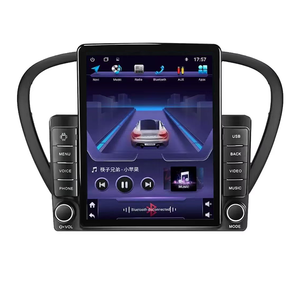 Système multimédia automobile <span class=keywords><strong>4G</strong></span> <span class=keywords><strong>LTE</strong></span> Wifi Android 13 8+128g pour Peugeot 607 2004-2010 Caméra 360° avec DSP GPS BT - Product Image 1