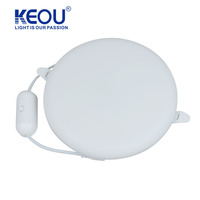 Lampe à panneau LED Smd ultra mince multicolore 24W à triple panneau de haute qualité