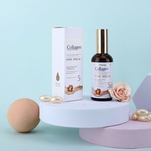 Huile capillaire naturelle et biologique de marque privée, la meilleure huile pour hydrater et réparer les cheveux bouclés, huile capillaire au collagène - Product Image 1