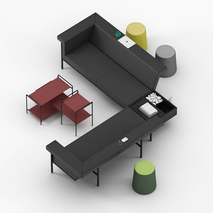 High End Upholstered <b>Sofas</b> Luxury Italian Home Furniture <b>Sofa</b> <b>Bed</b> Set Furniture Living Room Modern Fabric Sectional Office <b>Sofa</b> - Product Image 4