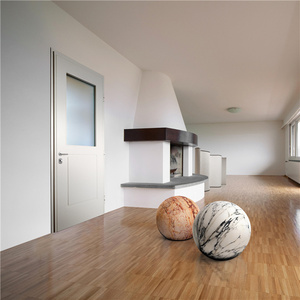 Livraison rapide Cadres de porte en <span class=keywords><strong>bois</strong></span> ignifugés Bien conçus Portes d'entrée modernes Extérieur Appartement Hôtel Meilleure vente - Product Image 3