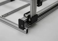 Kit mécanique CNC Lead 1000x1000mm pour routeur à bois avec 4 moteurs pas à pas Nema23 à couple élevé