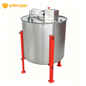 Gran Oferta: Extractor de Miel Radial Eléctrico de 8 Cuadros, Centrífuga de Miel Automática de Acero Inoxidable, Suministros de Apicultura - Product Image 2