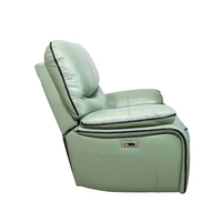 Fauteuil inclinable électrique en cuir synthétique à gravité zéro pour salon, cinéma à domicile et salle de cinéma