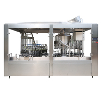 Ligne de remplissage automatique pour bouteilles de spiritueux/vodka de 50 ml avec bouchons en aluminium ROPP 50 ml