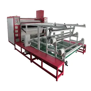 800 Mm Drum Grootformaat Automatische Sublimatie Transfer Printing Machine Voor Polyester Stof