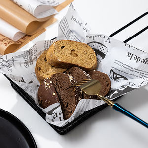 Feuilles carrées de papier alimentaire résistant à l'huile pour la cuisson, la préparation culinaire et le service des aliments - Product Image 5