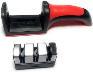 Aiguiseur de couteaux rapide à main, aiguiseur de couteaux multifonction en diamant, aiguiseur de ciseaux de cuisine - Product Image 3