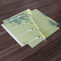 Papier autocollant en vinyle vierge imprimable de qualité supérieure, mat, imperméable, personnalisé, A3 A4, pour imprimante jet d'encre