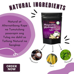 Amiya's ผสมมังคุด <span class=keywords><strong>malunggay</strong></span> กาแฟ & ข้าวโพดไม่มีคาเฟอีนเครื่องเทศสมุนไพรดำขมและสมุนไพร100กรัม - Product Image 3