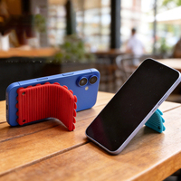 Soporte Multifuncional Flexible de Silicona con Ventosa Deformable para Teléfono Móvil, Soporte Antideslizante Plegable para Teléfonos y Tabletas