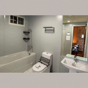 Sang Trọng 20ft Container Nhà Phẳng Gói Khách Phòng Tắm Bánh Sandwich Bảng Điều Chỉnh Thép Cho Các Trường Học & Bệnh Viện Sử Dụng - Product Image 5