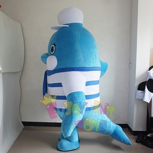 Costumes de mascotte gonflable de petit <span class=keywords><strong>dauphin</strong></span> bleu de Performance d'activité <span class=keywords><strong>adulte</strong></span> Costumes de <span class=keywords><strong>dauphin</strong></span> de dessin animé de marche <span class=keywords><strong>adulte</strong></span> à vendre - Product Image 4
