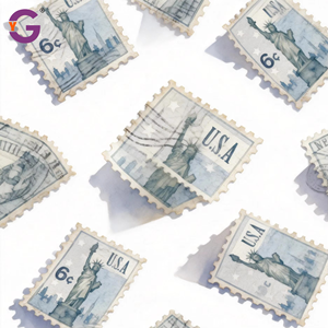 Autocollants décoratifs en vinyle personnalisés pour les voyages en <span class=keywords><strong>Europe</strong></span> et aux États-Unis, commémoratifs, adaptés à la décoration des enveloppes et des billets d'avion - Product Image 6