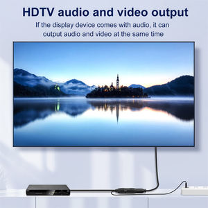 ตัวแปลงสัญญาณภาพจาก RCA ตัวเมีย 3 ช่อง <span class=keywords><strong>เป็น</strong></span> HDTV รองรับความละเอียด 1080p 60hz สายแปลง <span class=keywords><strong>USB</strong></span> <span class=keywords><strong>AV</strong></span> <span class=keywords><strong>เป็น</strong></span> HD แบบเสียบใช้งานได้ทันที - Product Image 5