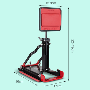 Rubber <strong>Practice</strong> Drum <strong>Pad</strong>/Backstage Kick - Product Image 2
