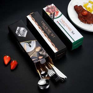 Pei Jiale Tableware <b>Set</b> Stainless Steel 24 Piece <b>Dinnerware</b> For Wedding Durable Cutlery <b>Set</b> - Product Image 1