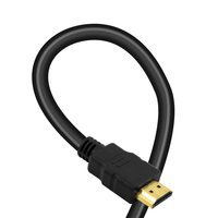 FOYUN Câble HDMI plaqué or 1.5m Conducteur en cuivre haute vitesse 1.4v Résolution 1080p Diamètre extérieur personnalisable PS4 Vidéo TV