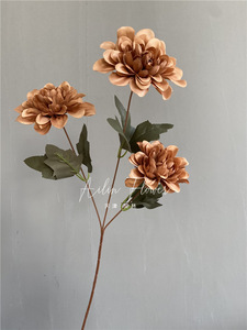 Fleurs artificielles en vrac pour l'automne, couleurs d'automne mélangées, tiges florales artificielles, centres <span class=keywords><strong>de</strong></span> table <span class=keywords><strong>de</strong></span> mariage, décorations <span class=keywords><strong>de</strong></span> fête à domicile, arrangements - Product Image 5