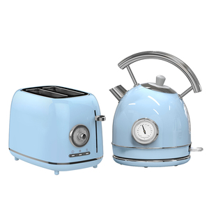 ผู้ผลิตเครื่องปิ้งขนมปัง OEM เครื่องทำแซนวิชสีฟ้าแบบน่ารัก เครื่องปิ้งขนมปังคลาสสิกสำหรับครัว - Product Image 2