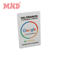 도매 NFC Google 리뷰 카드 슈퍼마켓 로열티 프로그램 디지털 마케팅
