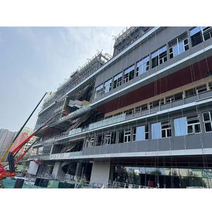 Bâtiments métalliques préfabriqués en acier galvanisé industriel, <span class=keywords><strong>service</strong></span> de fabrication d'acier, structures de bâtiments de bureaux, garantie de 2 ans - Product Image 1