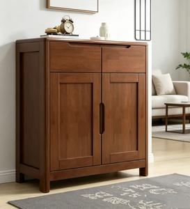 Modern Solid Wood <b>Shoe</b> <b>Storage</b> Cabinet With Doors And Drawers For Entryway Home Furniture Traditional Design Style - Product Image 4