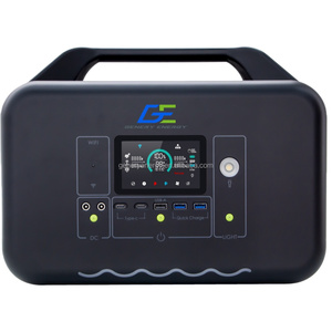 Station d'alimentation portable durable pour l'extérieur, onduleur à onde sinusoïdale pure, batterie lithium-ion, panneau solaire, démarreur <span class=keywords><strong>de</strong></span> secours, <span class=keywords><strong>ventilation</strong></span> pour camping-car - Product Image 2