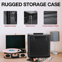 Vinyl LP Schallplatten etui Schallplatten-Aufbewahrung koffer Schallplatten-Aufbewahrung sbox