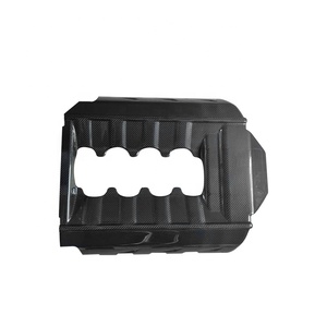Cubierta de motor de repuesto de fibra de carbono Real para <span class=keywords><strong>Ford</strong></span> <span class=keywords><strong>Mustang</strong></span> 5,0 accesorios de coche 2015-2017 - Product Image 3