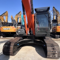 Excavatrice hydraulique d'occasion Hitachi 210LC en bon état pour la construction routière et les projets miniers
