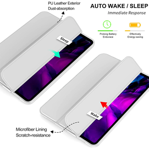 <span class=keywords><strong>Coque</strong></span> en silicone pour nouvel ipad Pro 11 "2022 Folio en cuir Pu pour 11 pouces ipad Pro 11 <span class=keywords><strong>2018</strong></span> 2020 2021 étui mince avec couverture arrière souple - Product Image 4