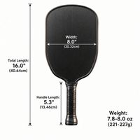 Raquette de paddle à manche long en carbone T700, épaisseur 20 mm, 16 mm, 13 mm, mousse injectée, noyau 12 mm, robuste