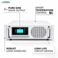 Inversor de Corriente para el Hogar de Onda Sinusoidal Pura de 2KW DC48V, Tipo de Frecuencia de Línea con VFD y UPS para Uso en Balcones y Cobertizos, Directo de Fábrica