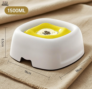 2025 nuevo precio barato boca antihúmeda Macaron Color estrella <span class=keywords><strong>de</strong></span> mar PP Material antisalpicaduras mascota gato y perro Universal flotante - Product Image 3