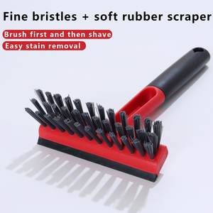 Cepillo de Limpieza Multifuncional 2 en 1 para Cocina, Cepillo de Fregado de PP con Mango Largo para Vidrio y Cocinas - Product Image 3