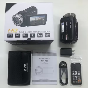 Videocámara Digital Vlog V12 para Blogueros, Cámara de Video <span class=keywords><strong>HD</strong></span> <span class=keywords><strong>1080P</strong></span> con Visión Nocturna, Estilo Vintage para Redes Sociales - Product Image 1