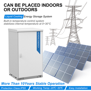 Batteries au lithium industrielles et commerciales de 215 kWh, 100 kWh, système de stockage d'énergie solaire haute tension en conteneur de 1 MWh - Product Image 3